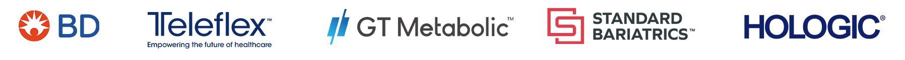 Trusted by BD, Hologic, Teleflex, Lensar, GT Metabolic, Standard Bariatrics, Endolumik